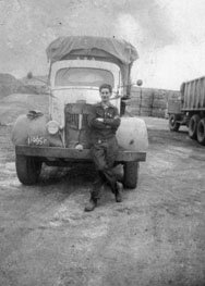 E.E Dean trucking in 1949.